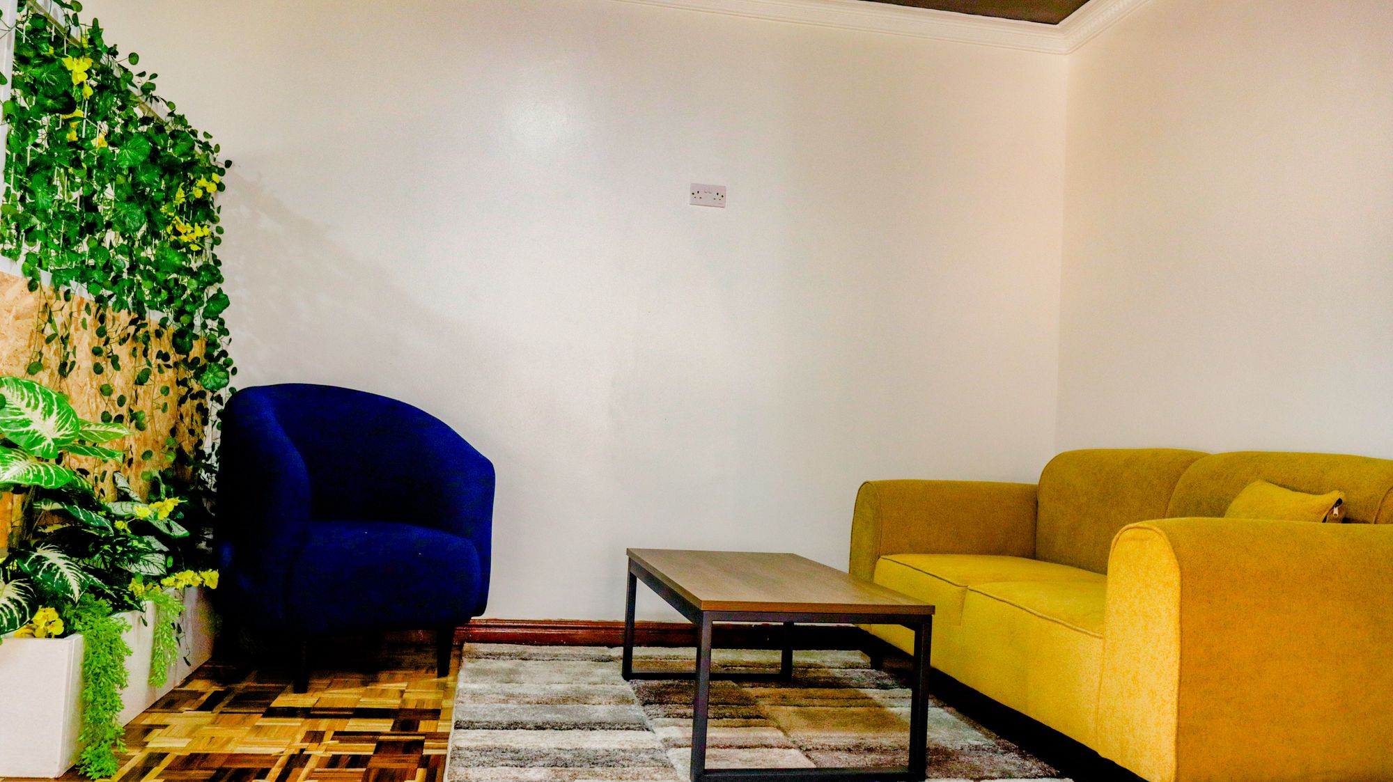 Downstairs breakout area